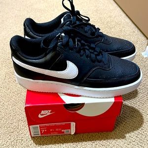 Nike black Nike Court Vision Low. Size 7.5